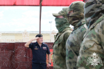 Отличившимся на спецоперации росгвардейцам вручили награды в Астрахани