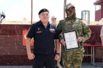 Астраханских росгвардейцев наградили от имени губернатора