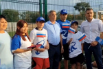 В селе Красный Яр Астраханской области открылось новое футбольное поле по Народной программе Единой России
