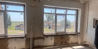 В селе Лесное Астраханской области продолжается капремонт участковой больницы по нацпроекту - Газета Волга