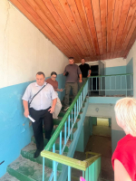 В селе Лесное Астраханской области продолжается ремонт больницы