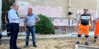 Гидродинамика в действии: председатель Астраханской Гордумы оценил ремонт сетей в Военном городке - Astrakhanpost.Ru