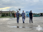 Росгвардейцы обеспечили безопасность в День Военно-Морского Флота в Астрахани