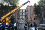 Спасатели показали результат разбора завалов рухнувшего дома в Астрахани