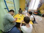 Волонтёры Культуры провели мастер-класс в центре развития личности «Алые паруса»