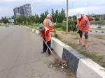 Работа коммунальных предприятий в условиях высоких температур усилена