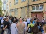 В Астрахани эвакуировали жителей дома из-за угрозы обрушения
