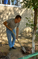 СУББОТНИК В НАШЕЙ ПОЛИКЛИНИКЕ