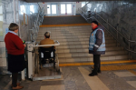 Более 1,1 тыс. маломобильных граждан воспользовались услугами сопровождения на вокзалах Астрахани и Верхнего Баскунчака