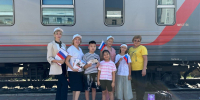 Астраханские железнодорожники провели патриотические мероприятия ко Дню Государственного флага РФ - Astrakhanpost.Ru