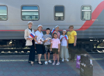 Астраханские железнодорожники провели патриотические мероприятия ко Дню Государственного флага РФ