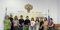 Нижне-Волжским межрегиональным управлением Росприроднадзора проведены мероприятия, посвященные Дню флага Российской Федерации - Росприроднадзор