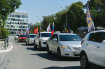 В Астрахани прошел автопробег, посвященный Дню Государственного флага РФ