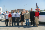 В Астрахани прошел автопробег, посвященный Дню Государственного флага РФ