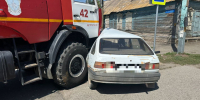 В Астрахани произошло ДТП с участием пожарной машины - ГТРК Лотос