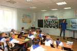 В Астрахани учащиеся инженерной школы впервые встретились с сотрудниками службы природопользования