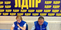 В офисе ЛДПР работает штаб по наблюдению за выборами - ЛДПР
