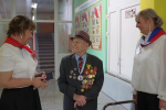 Участник Великой Отечественной войны принял участие в выборах