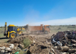 В Астрахани образовался несанкционированный мусорный полигон