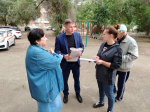 Тимофей Щербаков провел выездной прием граждан на Десятке