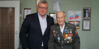 Ветеран Дмитрий Яренко награждён орденом «За заслуги перед Астраханской областью» - ГТРК Лотос