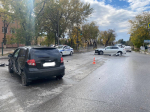 В Астрахани столкнулись три автомобиля, пострадали три человека