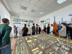 Студенты специальности 21.02.01 «Разработка и эксплуатация нефтяных и газовых месторождений» посетили Музей ООО «Газпром добыча Астрахань»