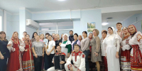 Ансамбль «Астраханская песня» выступил перед пациентами в детской клинической больнице - Научно-методический центр народной культуры