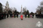 Ветераны Росгвардии почтили память безымянных героев в Астрахани