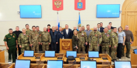 Игорь Мартынов встретился с астраханскими военнослужащими СВО - Комсомольская Правда