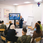 Астраханский СПИД центр принял участие
в психологическом тренинге на базе
центра военно-патриотического воспитания