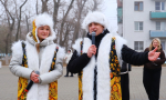 В городе Нариманов Астраханской области жители с размахом отметили Рождество