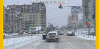 В Астрахани из-за снегопада выросло количество ДТП - Юг России