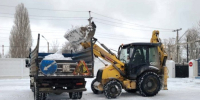 Уборка снега в Астрахани продолжается полным ходом - Punkt-a.info