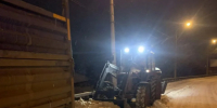 уборка снега с улиц - Южная Волна