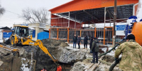 «Астрводоканал»: на месте прорыва магистрального водовода установлен ремонтный хомут - Punkt-a.info