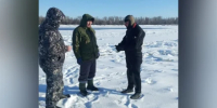 В Астраханской области спасли мужчину, провалившегося под лёд - ГТРК Лотос
