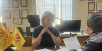 Мария Лиджиева: очередной приём граждан - Справедливая Россия