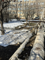 В Ахтубинской районной больнице устраняют коммунальную аварию