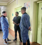 В Ахтубинской районной больнице устраняют коммунальную аварию