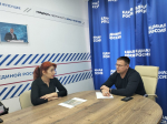 Очередной приём горожан провёл Виктор Репин