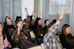 Профориентационная встреча студентов с университетом "Синергия"