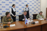 Торжественное подписание соглашения между Астраханским региональным отделением Молодежной общероссийской общественной организации «Российские студенческие отряды» и ООО «Газпром добыча Астрахань»