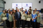 В Штабе общественной поддержки прошла встреча ко Дню российских студенческих отрядов