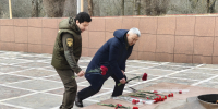 В рамках мероприятий, посвященных Дню защитника Отечества, сотрудники Нижне-Волжского межрегионального управления Росприроднадзора почтили память героев, возложив цветы к мемориалам - Росприроднадзор