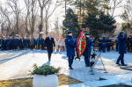 Сотрудники астраханского МЧС почтили память защитников Отечества