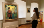 В Астрахань вернулась «Поэзия»: картина Бориса Кустодиева прошла реставрацию в Москве