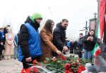 Астраханцы создали мемориал у здания Генерального консульства Ирана