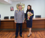 В следственном управлении СК России по Астраханской области поздравили сотрудниц с Международным женским днем
