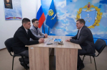 Ректор АГУ Игорь Алексеев встретился с выпускниками военного учебного центра